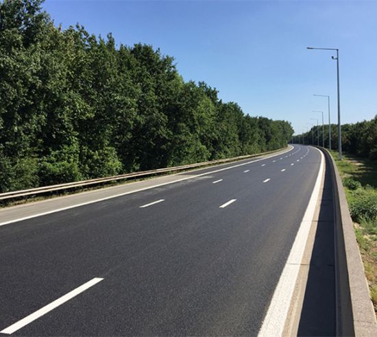 E19 Mechelen wegdek