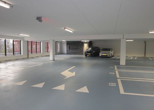 Parkeren met Triflex CPS-T-systeem