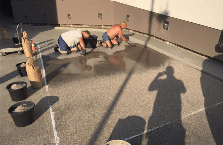 Triflex verwerken