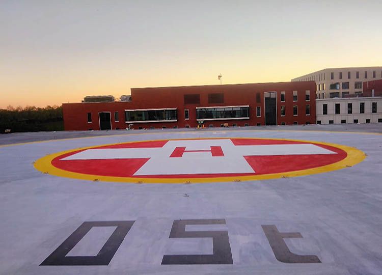 helikopterplatform triflex ziekenhuis