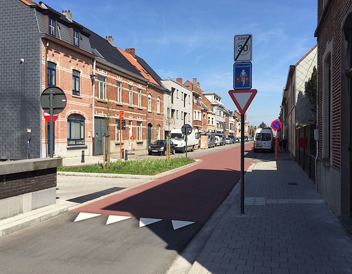 Drongenstationstraat afwerking Triflex