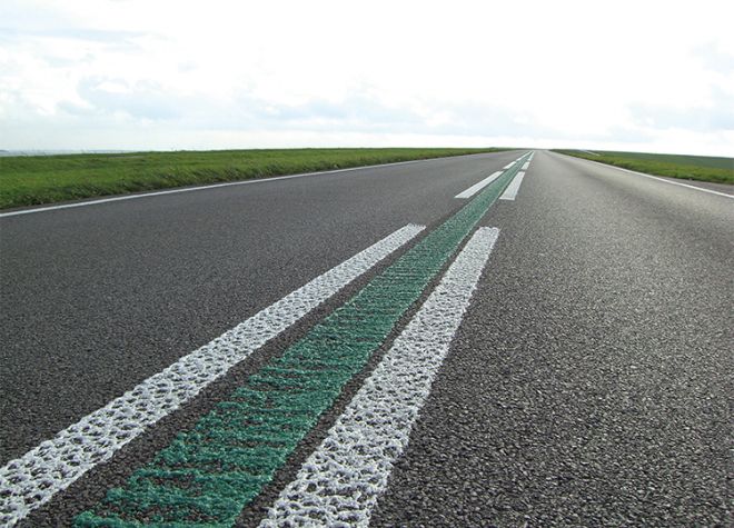 triflex op de weg