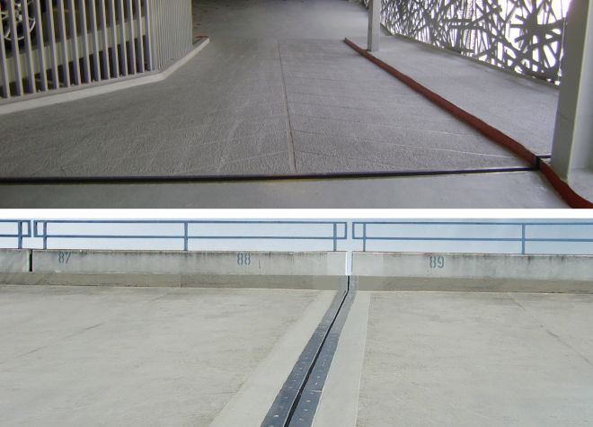Parkeergarage met Triflex ProJoint
