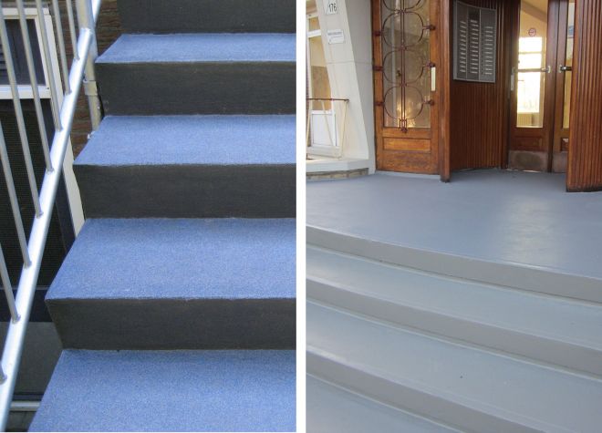 collage Triflex trappen